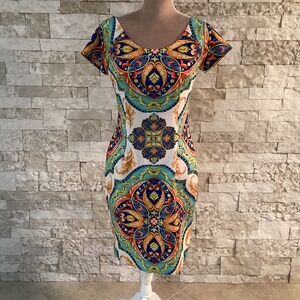 Alexia Admor Print Sheath Dress